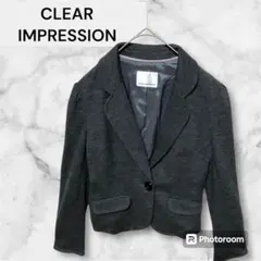 CLEAR IMPRESSION テラージャケット ウール＆アンゴラ ２号