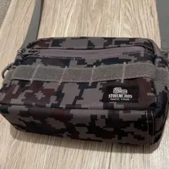 ストームクロス モジュラーポーチ||| 自衛隊 空デジ ショルダーバッグ 迷彩柄
