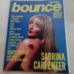 bounce 2025年1月号 サブリナ カーペンタ ー