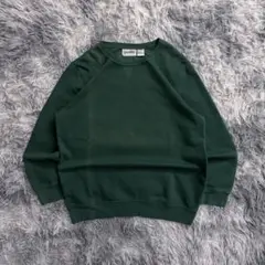 90s 00s 短丈　スエット　無地スウェット　サンフェード