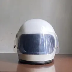 SORKSCER レトロ宇宙スタイルヘルメットシールド+ゴーグル付きフル