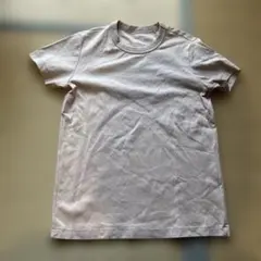 UNIQLO U Tシャツ ピンクベージュ 半袖