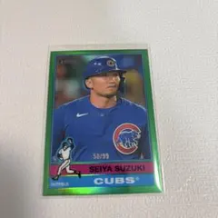 H*i様 鈴木誠也 東京シリーズインサート 25シリ topps japaned - メルカリ