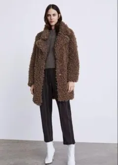 プードルコート ファーコート