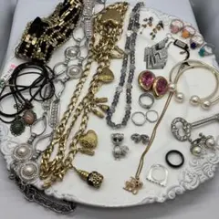 ◾︎069 ビンテージ&ハンドメイドアクセサリーセット 23点