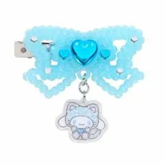 シークレットヘアクリップ（サンリオギャルネコ）　シナモンロール