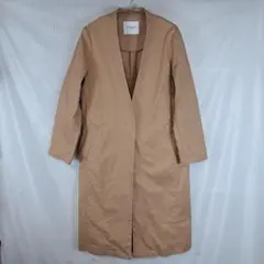 a883 アーバンリサーチ　ドアーズ　ノーカラーコート　フリーサイズ