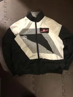 90s UMBROナイロンジャケット刺繍ロゴチームロゴオレンジドローコードY2K 古着通販】【USA製】90's UMBRO アンブロ タロンジップ 刺繍ロゴ