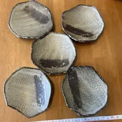和食器　小皿5個セット　足付き✴︎大幅値下げ