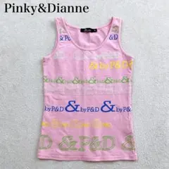 &by Pinky&Dianne ロゴ　総柄　タンクトップ　Ｙ２Ｋのサムネイル