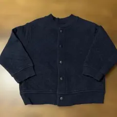 ネイビー キルティング アウター90cm