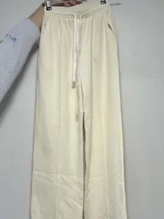 リラックスワイドパンツ ウエストゴム