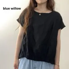 美品 Drawer フレンチスリーブ リネン ブラック サイズ 36 - メルカリ