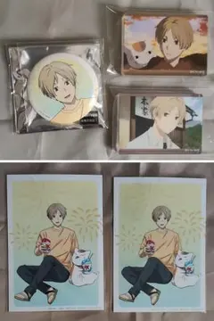 夏目友人帳 グッズ まとめ売り ぬいぐるみ 缶バッジ - メルカリ