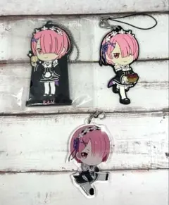 リゼロ　一番くじ　ラバスト　アクリルキーホルダー　ラム