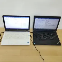 8月大決算 在庫一斉放出 ジャンクパソコン 2台 ノートPC(B2677