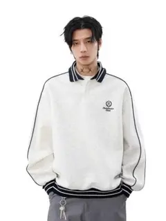 Academy style polo long sleeve t-shirt