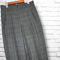 【RETRO】未使用タグ付き　31 チェックテーパードパンツ　スリムフィット