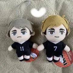 宮侑　宮治　モーリーファンタジー　ハイキュー　ぬいぐるみ　マスコット