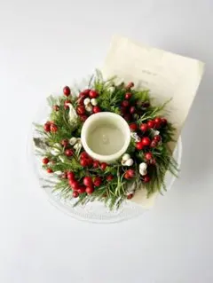 SALE 小さなテーブルリース クリスマスリース