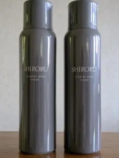 SHIRORU クリスタルホイップブラック120g 新品、未使用 2本セット