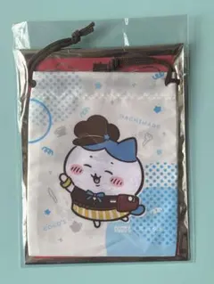ココス×ちいかわ 巾着 ハチワレ