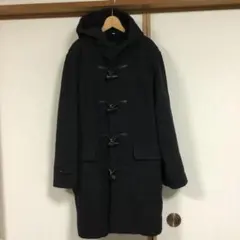 希少 SHIPS ダッフルコート ヘリンボーン ウール 100% ムーアブルック