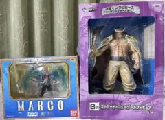 ワンピース フィギュアーツゼロ マルコ 一番くじ マリンフォード編 B賞 白ひげのサムネイル