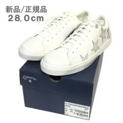 新品 正規 28cm コンバース オールスター クップ メニースターズ 白
