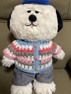 オラフMサイズのカーディガンとパンツ