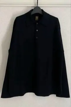 バトナー ウォッシュブルウール ニットポロ 1 ブラック バトナー ウォッシュブルウール ニットポロ 1 ブラック 別注 TWISTED