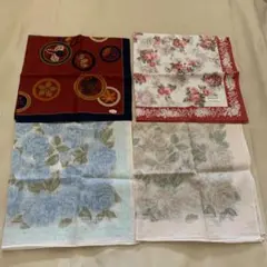 ハンカチ　4枚セット
