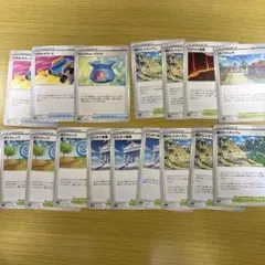 ポケモンカード ポケストップ　シンオウ神殿　崩れたスタジアム等