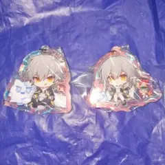 新品未開封　崩壊スターレイル アクキー　主人公　 開拓者　穹　星　2個セット