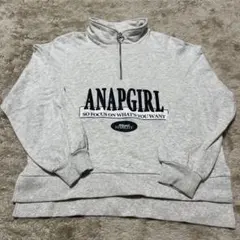 ANAPGiRL ジップアップトレーナー