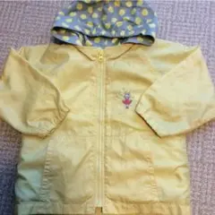 KP ケーピー アウター ウィンドブレーカー 90センチ 黄色 4way