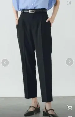 【新品】グローバルワーク　ウツクシドライテーパードパンツ【S】