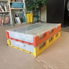 プラレール　トレインケース　収納ボックス　収納ケース　２台セット　車両おまけ付き