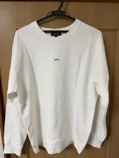 hagechandesu様専用　A.P.C. スウェット ホワイト Lのサムネイル