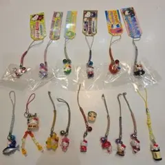 ご当地　ハローキティ ストラップセット 15個 セット　レア