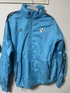 adidas EURO2008 ナイロンジャケット 水色