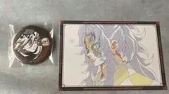 鬼滅の刃 お楽しみくじ おすそわけポストカード 黒死牟 缶バッジ童磨