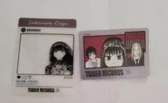 SAKAMOTO DAYS　タワレコ SNS風クリアカード　アクリルバッジ 大佛