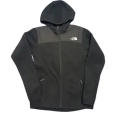 【美品】ノースフェイス Polartec フーディ S 黒