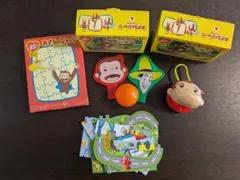 【新品未使用】マクドナルドハッピーセット　おさるのジョージ　３点セット
