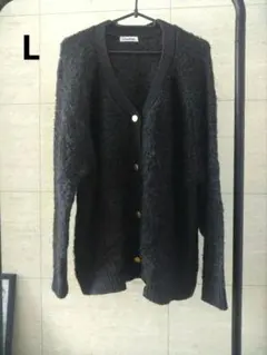 ☆しまむら　ブークレゴールドボタンカーディガン☆