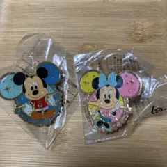 ミッキー ミニー ディズニーシー5周年ピンバッジ セット