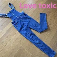 ラブトキシック 女の子　サロペット　オーバーオール　160　デニム