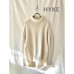 HYKEハイク タートルネック プルオーバーニット セーターのサムネイル