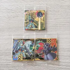 ガンダムシールウエハース　ガンダム &アムロ・レイ　ジオング＆シャア・アズナブル